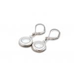 Image links to product page for Ellen Burr Sterling Silver Flute Trill Key Drop Earrings
