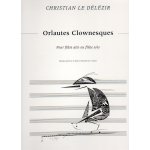 Image links to product page for Orlautes Clownesques for Solo Alto Flute - Art Edition