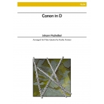Image links to product page for Canon in D for Flute Quartet