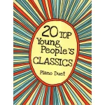 Image links to product page for 20 Top Young People's Classics for Piano Duet