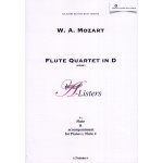 Image links to product page for Flute Quartet No 1 in D major for Flute and Piano (or Two Flutes), K285