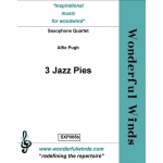 Image links to product page for Three Jazz Pies [SATB Sax Quartet]