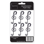 Image links to product page for Treble Clef Paper Clips, 6-pack