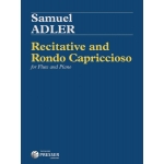 Image links to product page for Recitative and Rondo Capriccioso for Flute and Piano