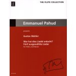 Image links to product page for Wer hat dies Liedel erdacht? - Five Selected Songs for Flute and Piano