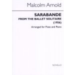 Image links to product page for Sarabande from the ballet "Solitaire" for Flute and Piano