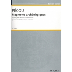 Image links to product page for Fragments Archeologiques for Three Flutes and pre-recorded sequence
