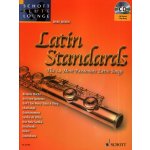 Image links to product page for Latin Standards for Flute and Piano (includes CD)