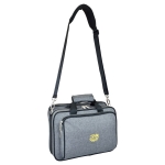 Image links to product page for tom and will 36CL-315 Clarinet Gig Bag, Smokey Grey with Black Trim