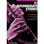 Image links to product page for 21 Intermediate Studies for Clarinet