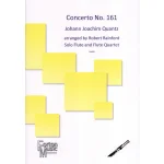 Image links to product page for Concerto No. 161 for Solo Flute and Flute Quartet, QV5:174