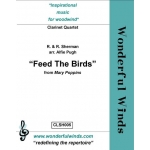 Image links to product page for Feed the Birds for Clarinet Quartet