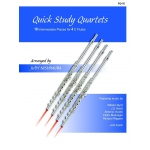 Image links to product page for Quick Study Quartets for Four Flutes