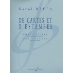 Image links to product page for De Cartes et d'Estampes for Three Flutes