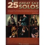 Image links to product page for 25 Great Sax Solos (includes Online Audio)