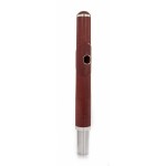 Image links to product page for Mancke Pink Ivory Flute Headjoint with 14k Rose Riser, Standard Wall