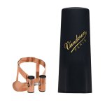 Image links to product page for Vandoren LC57PGP M/O Alto Saxophone Pink Gold Ligature & Cap