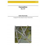 Image links to product page for Concertino for Four Flutes, Op. 107