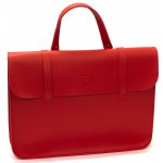 Image links to product page for Montford MFC5R Faux-Leather Music Case, Red
