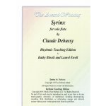Image links to product page for Syrinx for Solo Flute: Rhythmic Teaching Edition
