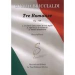 Image links to product page for Three Romances for Flute and Piano, Op. 140