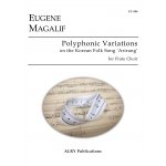 Image links to product page for Polyphonic Variations on the Korean Folk Song 'Arirang' for Flute Choir