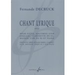 Image links to product page for Chant Lyrique arranged for Wind Quintet and Piano, Op 69
