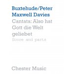 Image links to product page for Cantata - Also Hat Gott Die Welt Geliebet