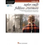 Image links to product page for Taylor Swift - Selections from Folklore & Evermore for Violin (includes Online Audio)