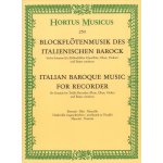 Image links to product page for Italian Baroque Music for Treble Recorder/Flute/Oboe/Violin and Basso Continuo
