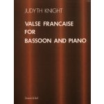 Image links to product page for Valse Française for Bassoon and Piano