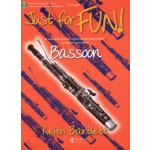 Image links to product page for Just for Fun! for Bassoon and Piano (includes CD)