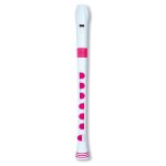 Image links to product page for Nuvo N320RDWPK Recorder+ Outfit, White with Pink Trim