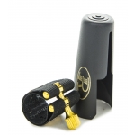 Image links to product page for Rovner C-1RVS "Mk III" Saxophone Ligature & Cap