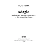 Image links to product page for Adagio for Flute or Violin and Piano