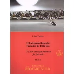 Image links to product page for 12 Latin American Fantasies for Solo Flute