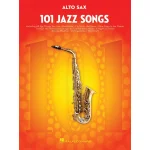 Image links to product page for 101 Jazz Songs for Alto Saxophone