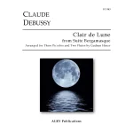 Image links to product page for Claire de Lune for Three Piccolos and Two Flutes