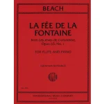Image links to product page for Le Fée de la Fontaine from "Les réves de Columbine" for Flute and Piano, Op. 65 No. 1