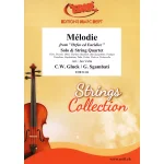 Image links to product page for Mélodie from "Orfeo ed Euridice" for Flute and String Quartet with optional Piano