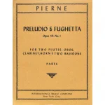 Image links to product page for Preludio and Fughetta for Two Flutes, Oboe, Clarinet, Horn and Two Bassoons, Op. 40/1