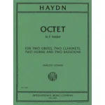 Image links to product page for Octet in F major for Two Oboes, Two Clarinets, Two Horns and Two Bassoons