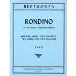 Image links to product page for Rondino in Eb major for Two Oboes, Two Clarinets, Two Horns and Two Bassoons