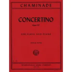 Image links to product page for Concertino for Flute and Piano, Op. 107