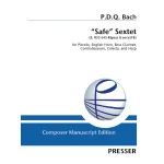 Image links to product page for "Safe" Sextet for Piccolo, English Horn, Bass Clarinet, Contrabassoon, Celesta and Harp