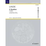 Image links to product page for 5 Studies for Treble Recorder and Piano