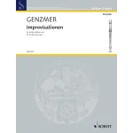 Image links to product page for Improvisationen for Treble Recorder, GeWV 211