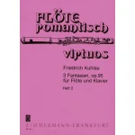 Image links to product page for Three Fantasies for Flute and Piano, Vol.2, Op. 95