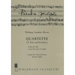 Image links to product page for Quartets in A major KV298 and C major KV171 Anh. for Flute and Piano