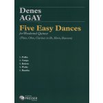 Image links to product page for Five Easy Dances for Wind Quintet